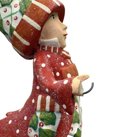 Patience Brewster Krinkles Dash Away Vixen’s Painter Elf Ornament 4.5” - Picture 6 of 6